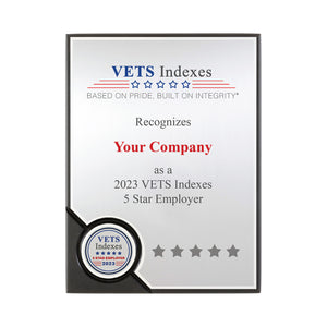 VETS Indexes Employer Awards