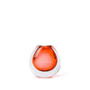 Compact red artisan bud vase award, handblown in Virginia. A functional and beautiful Rivanna-original ready for personalization.