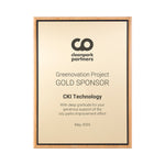 Affordable Bamboo Plaque Gold & black l bamboo plaque 