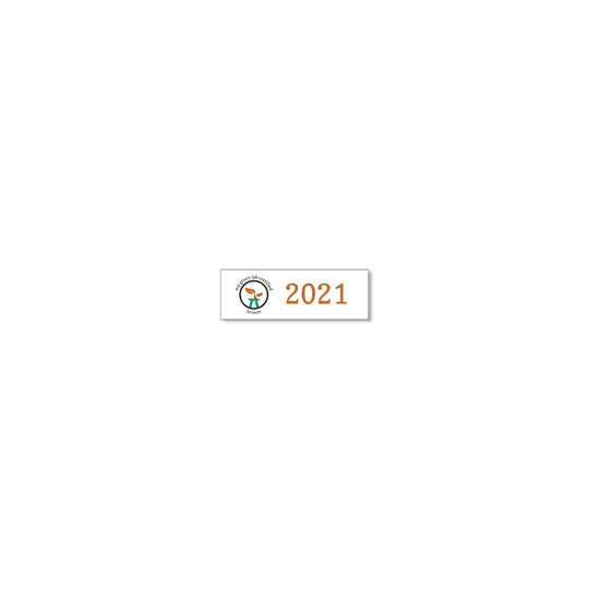 My Green Lab Certification year plate for 2021, bronze level.