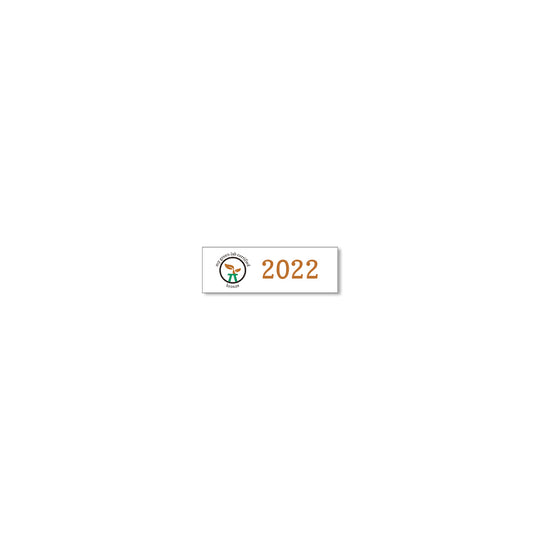 My Green Lab Certification year plate for 2022, bronze level.