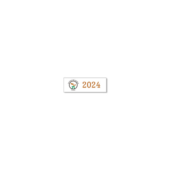 My Green Lab Certification year plate for 2024, bronze level.