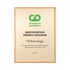 Bamboo Award Plaque Gold plate | eco friendly
